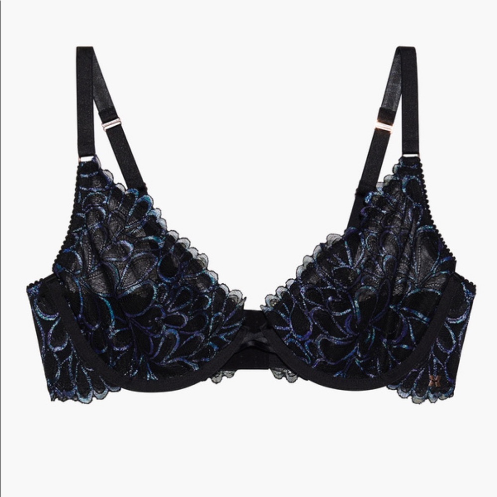 38DD Savage Not Sorry Ultra Demi Unlined Lace Bra